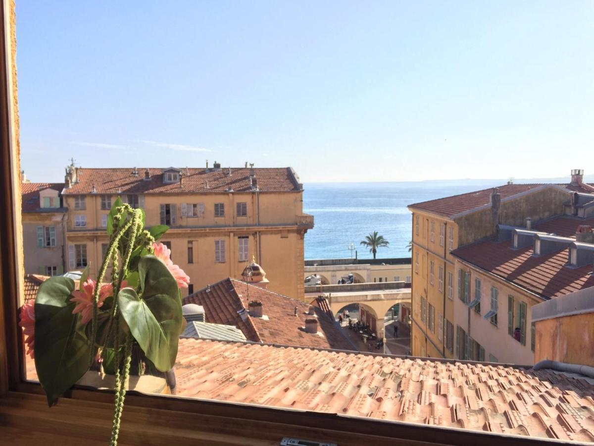 Апартаменты Gilly 4 - Exceptional 2Beds, Sea View, Modern,A/C, Old Town Ницца Экстерьер фото