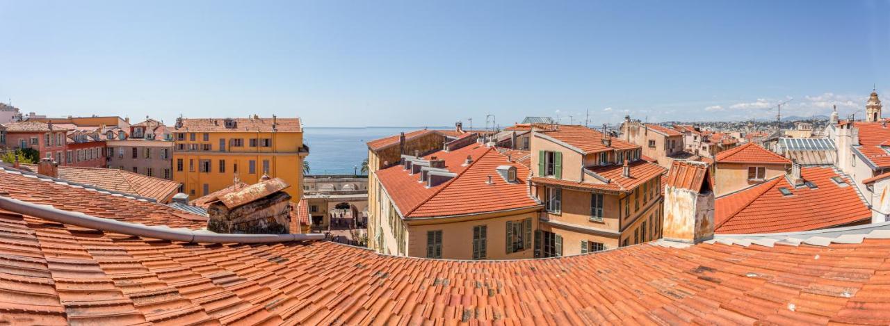 Апартаменты Gilly 4 - Exceptional 2Beds, Sea View, Modern,A/C, Old Town Ницца Экстерьер фото