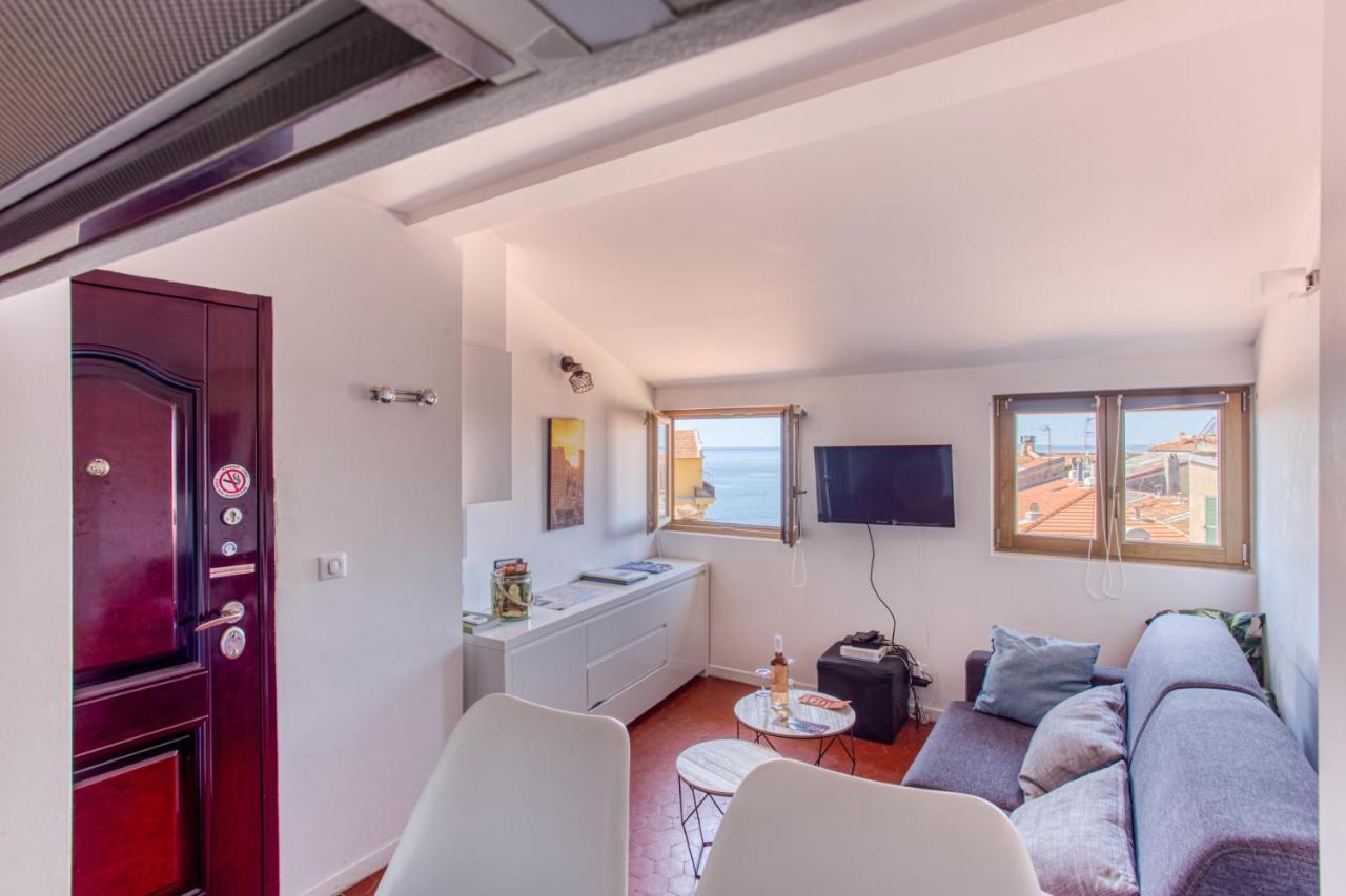 Апартаменты Gilly 4 - Exceptional 2Beds, Sea View, Modern,A/C, Old Town Ницца Экстерьер фото